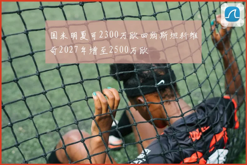 国米明夏可2300万欧回购斯坦科维奇2027年增至2500万欧